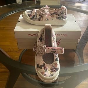 Toddle Blowfish. Malibu Viola Pink Bella Print.